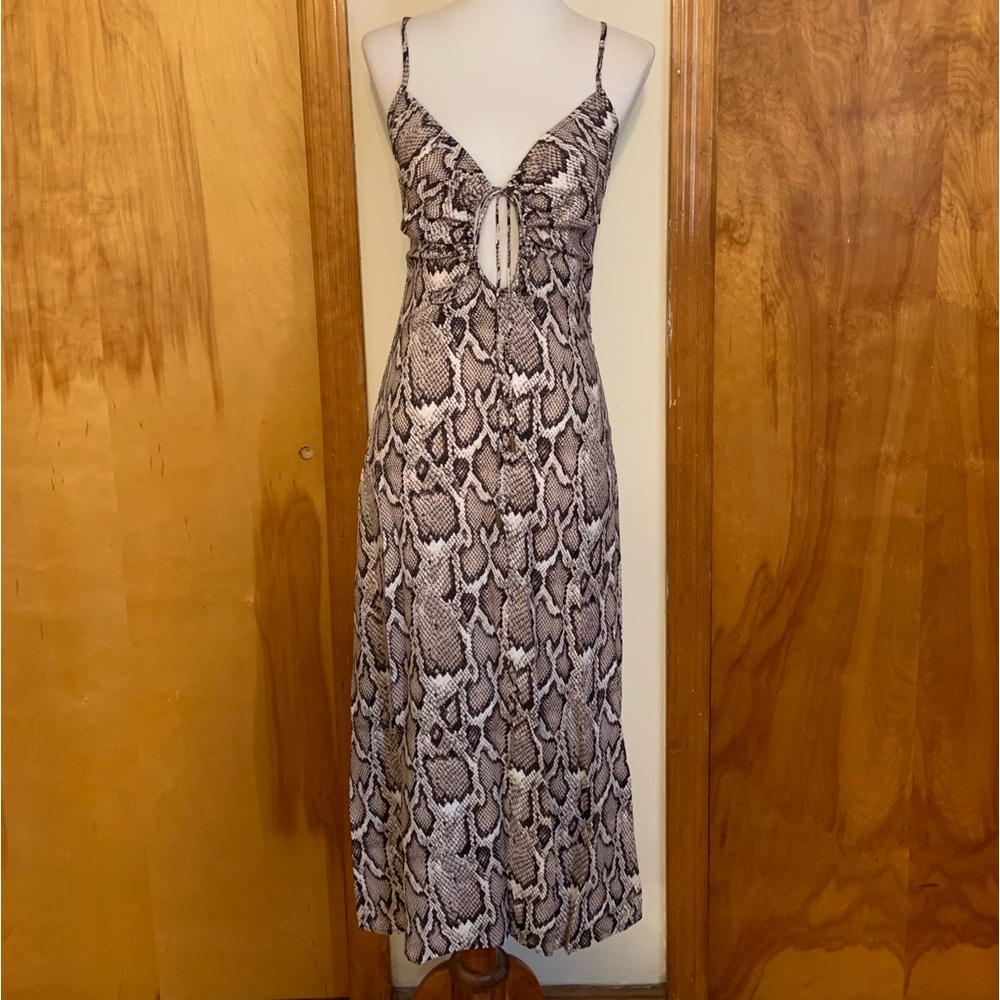 Sexy print dress!